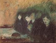 Edvard Munch Fever oil painting artist